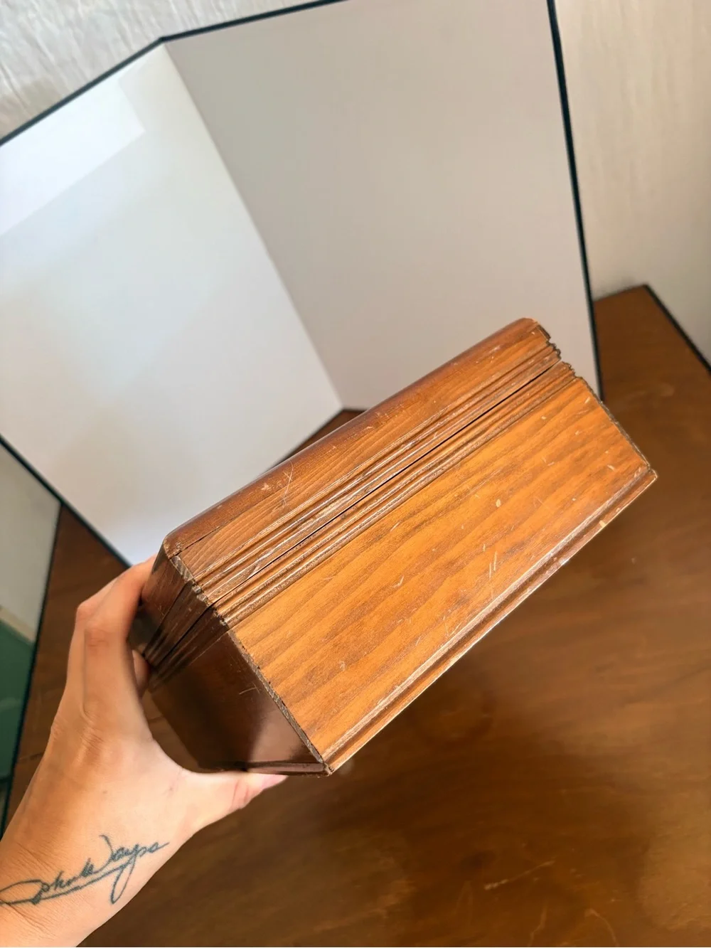 Vintage 1950’s London Soft Top Jewelry Box